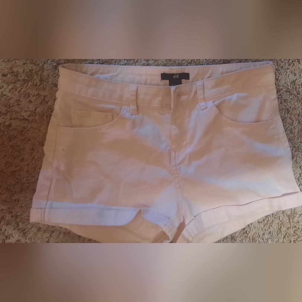 H&M Denim Pink Short